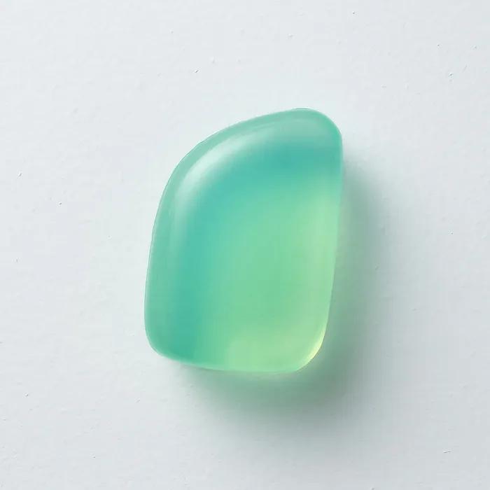 Seaglass soap that resembles the sea_Green Breeze