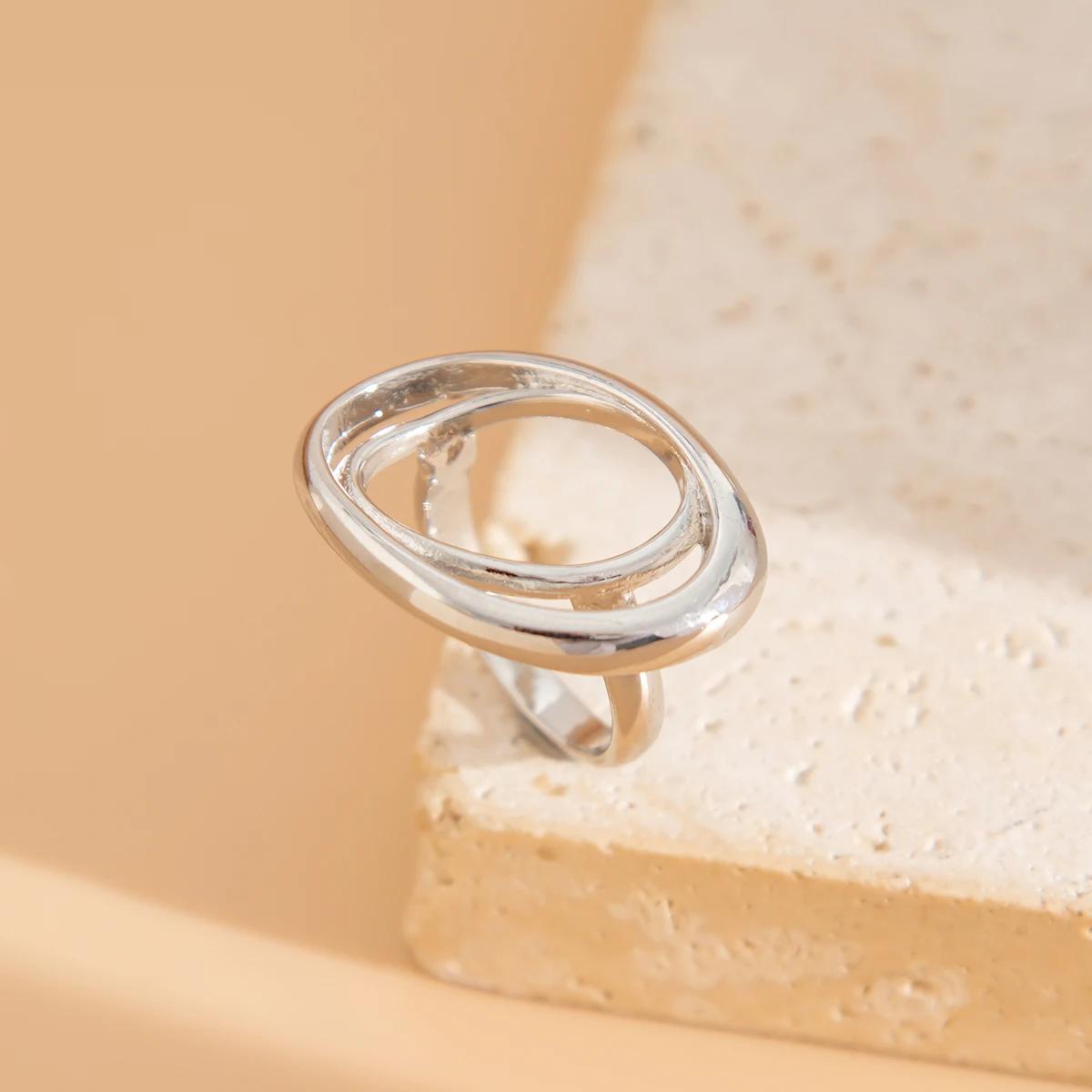 

Ingemark 5 стилей Креативное Бохо Металлическое Кольцо с Бабочками и Цветами для Женщин Модное Заявление 2025 Регулируемое Кольцо на Палец Свадебное Ювелирное Украшение