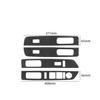 Carbon Fiber Interior Door Control Cover Trim For Lincoln Navigator 2007-2014
