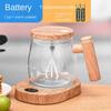 400ml Portable Blender Self Stirring Coffee Mug Glass Mug Electric  Milk Protein Powder Mixing Cup for Home Office Gyms