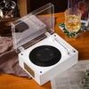 Stable Connection Player Retro Portable Music with Speaker Bluetooth-compatible Desktop for Phone