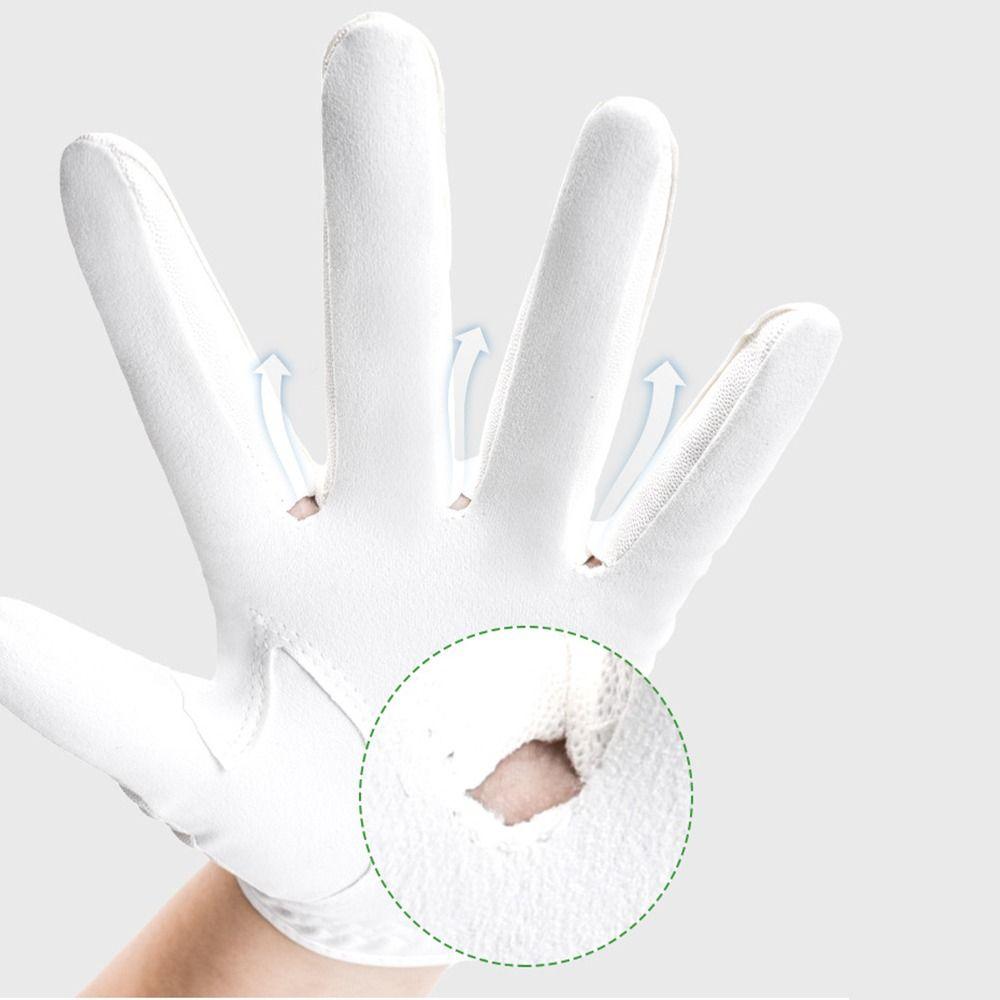 Non-slip Sport Gloves White Professional Glove Soft Golf Glove Sport Equipment