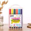 12-Color Ergonomic Triangular Markers for Students - Multi-Color Watercolor Pens for Art and DIY Projects