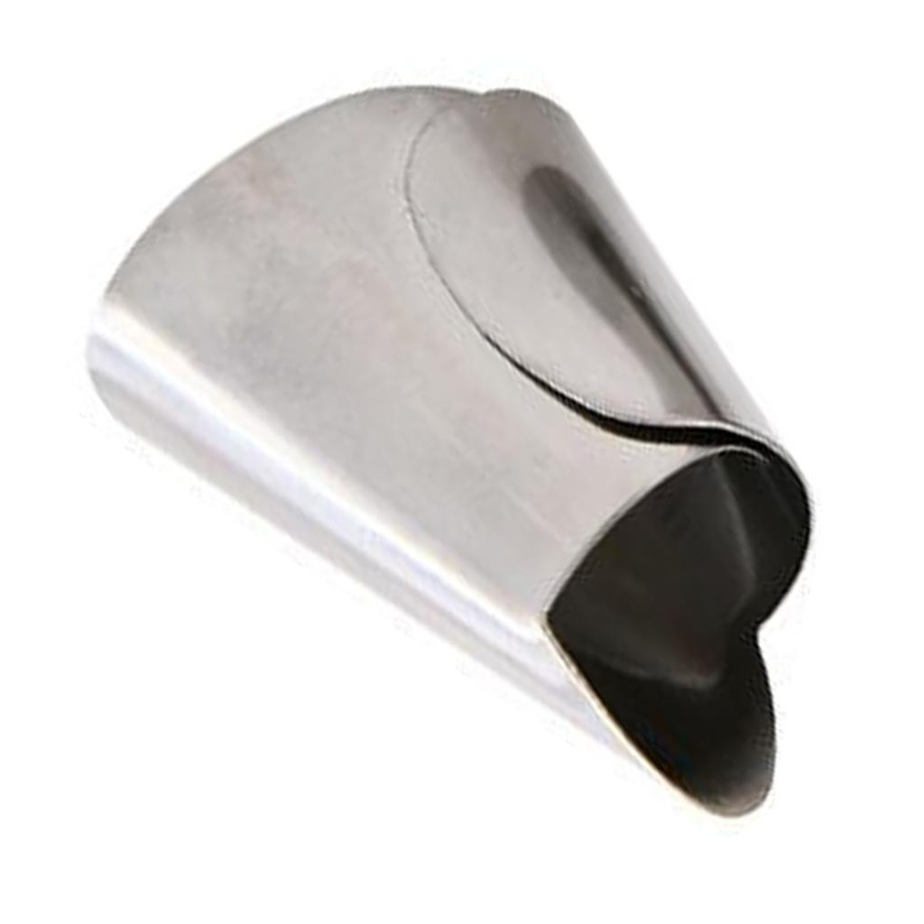 Küchenwerkzeug Fingerschutz Edelstahl Fingerschutz Daumenschutz Schäler Schälbohne Nuss