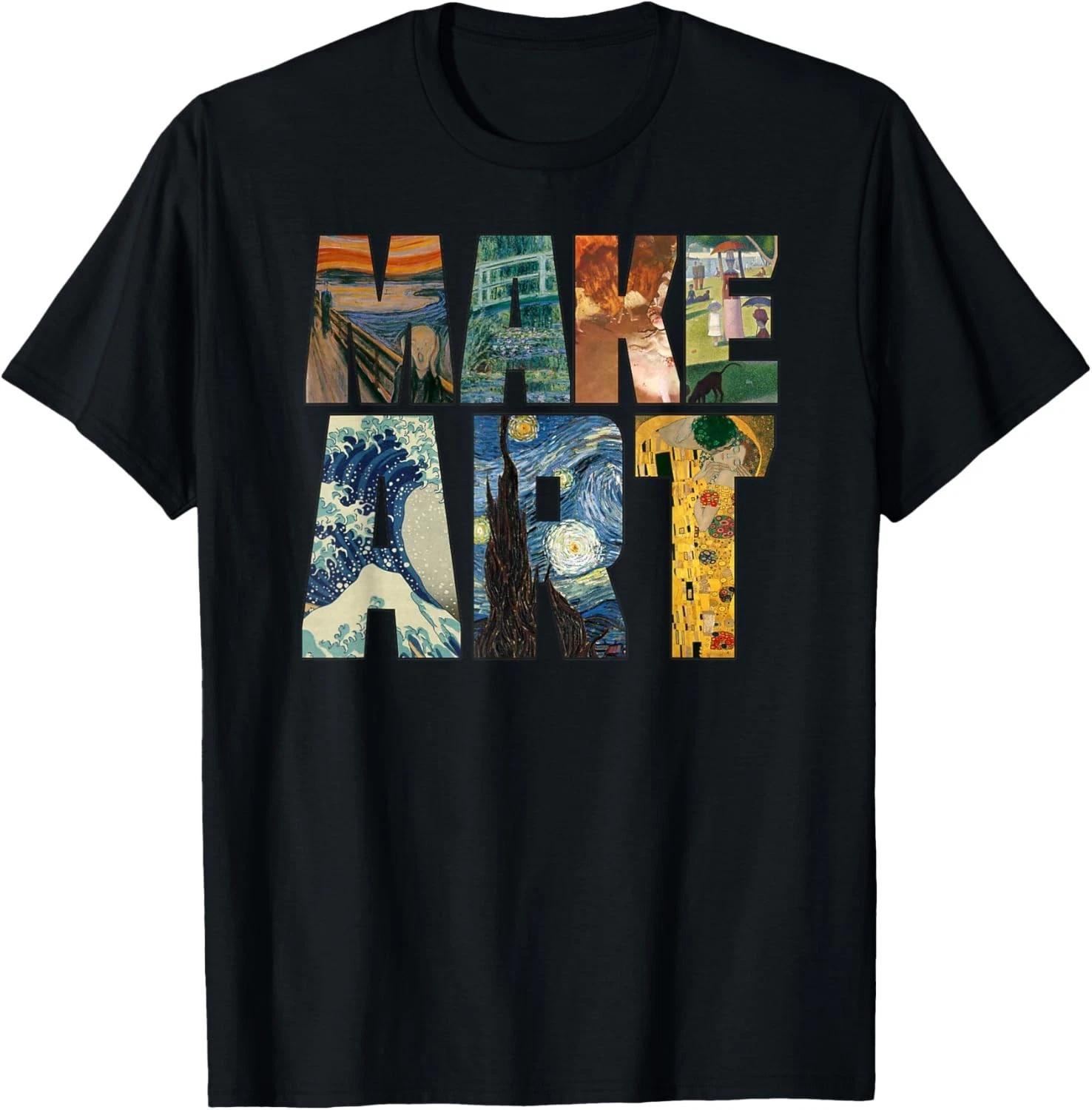 Light Bulb Abstract Drawing Colorful Art Graphic T- Shirt 4XL