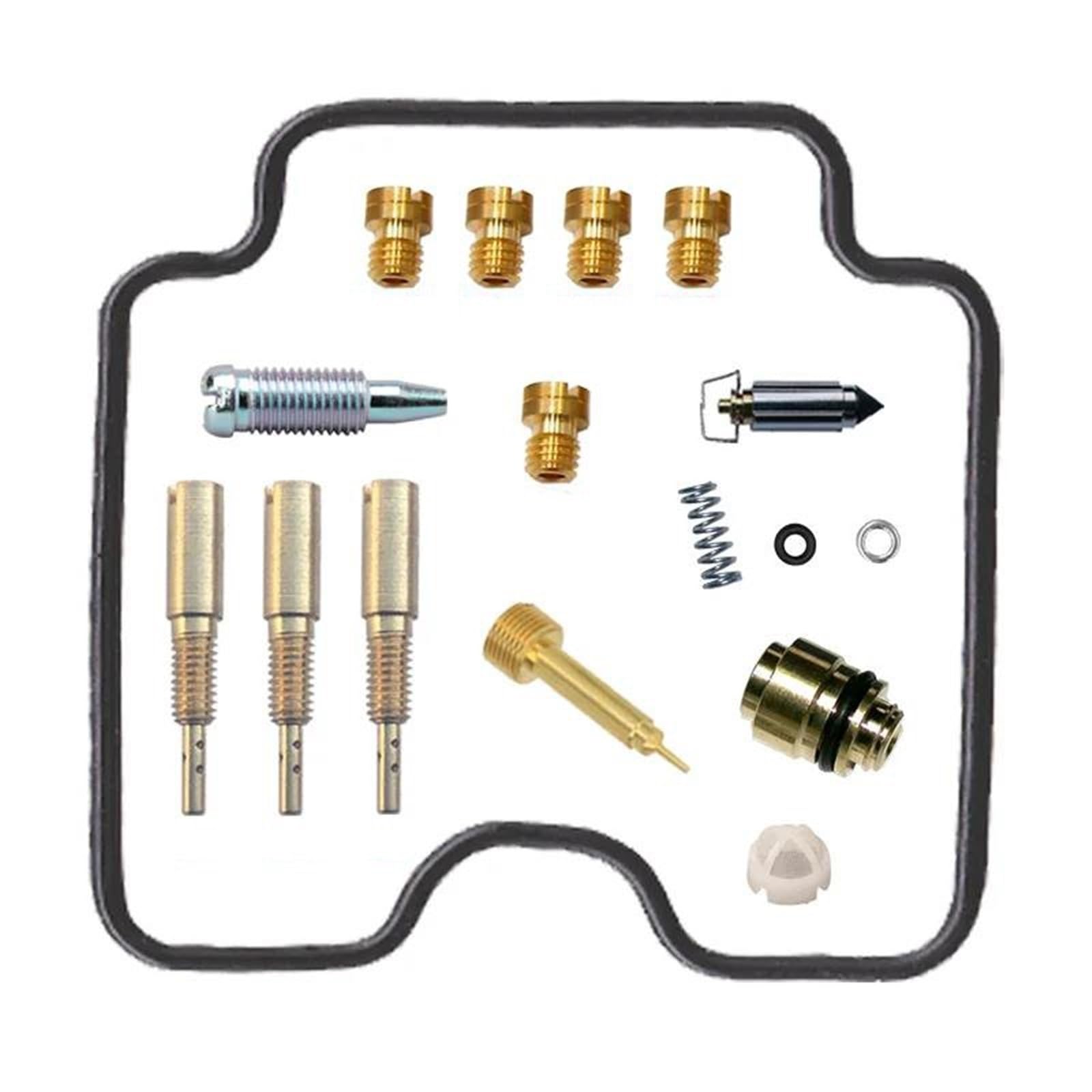 

Fit For Yamaha SR400 RH01J 2001-2008 Motorcycle Carburetor Repair Kit Carburetor Float Rebuild Parts Carburetor Replacement Carburetor Set (Set 1) One Size