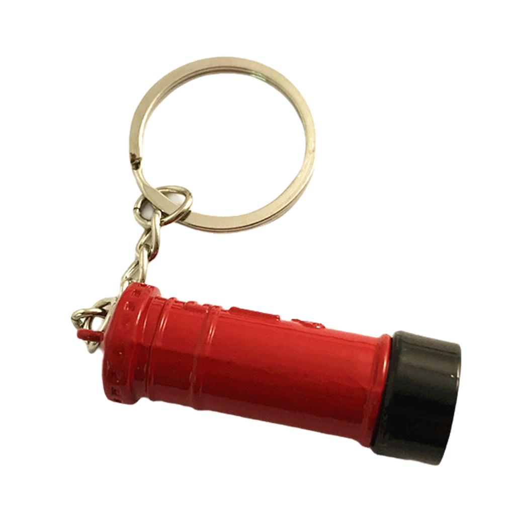 London Souvenir Collection Alloy Keychain British Symbols Key Ornament Stylish Bag Ornament Zinc Alloy Texture for Daily