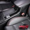 EEJQ9 LHD/RHD For Hyundai I30 2024 2025 Car Tuning Carbon Fiber Red Front Row Water Cup Frame Trim Interior Replacement Parts
