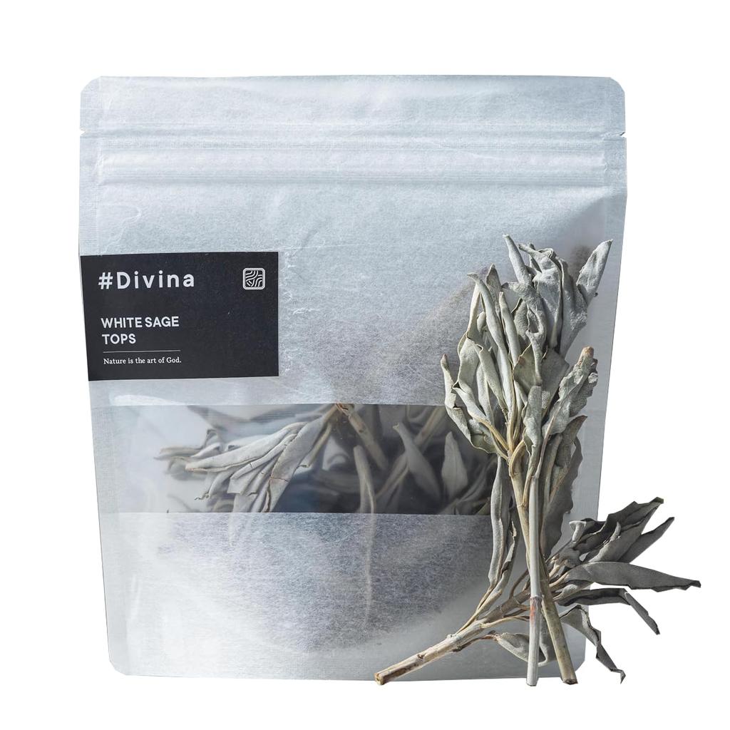 #Divina White Sage, Pesticide-Free, California White Sage, 30g, Selected