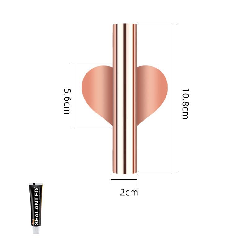 

2 шт. Креативна скандинавська настінна ваза Декоративна композиція із сухих квітів Стелажі Орнамент для дому Style 2 рожевий колір золота