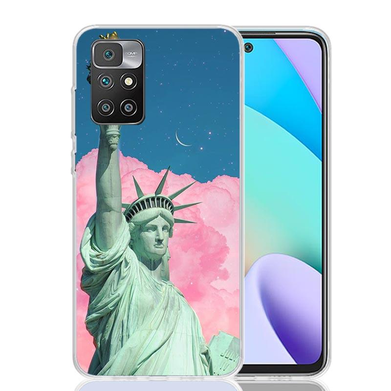 NYC New York City Phone Case For Xiaomi Redmi 12C 13C 14C 12 13 10 10A 10C 9 9A 9C 9T 8 8A 7 7A 6 6A K70 K60 K40 K20 Pro 12C 12