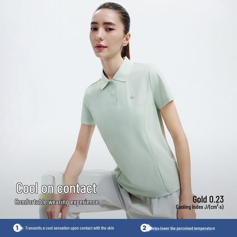 Navigare Women's Outdoor Cooling Short Sleeve Polo Shirt