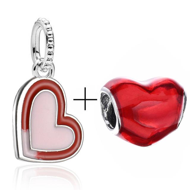 2pcs /Lot New Mom &Dad Charm Beads Fit European Style Brand Bracelets For Women Family Romantic Jewelry Gift Buy 1 Get 1 Free