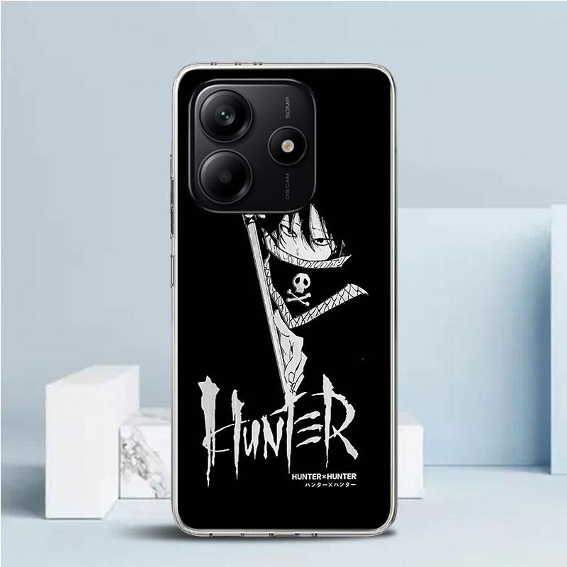 Huner X-Hunters Chrollo Shizuku Phone Case For Xiaomi Redmi Note 15 14 14S 13 12S 12 Pro Plus 11S 11 11T 11E 10S 10 + Soft TPU B