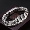 Men's Personalized Fashion Retro  Six-Character Mantra Peace Pattern Lucky Bracelet Jewelry Exquisite Gift