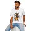 Unisex Softstyle T-Shirt Steampunk Owl Clock Brass Wisdom Vintage Fantasy