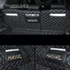 Rear Trunk Mat Car Trunk Leather Mats Parts Rear Boot Liner Styling Protector For Haval Jolion  2022 2023