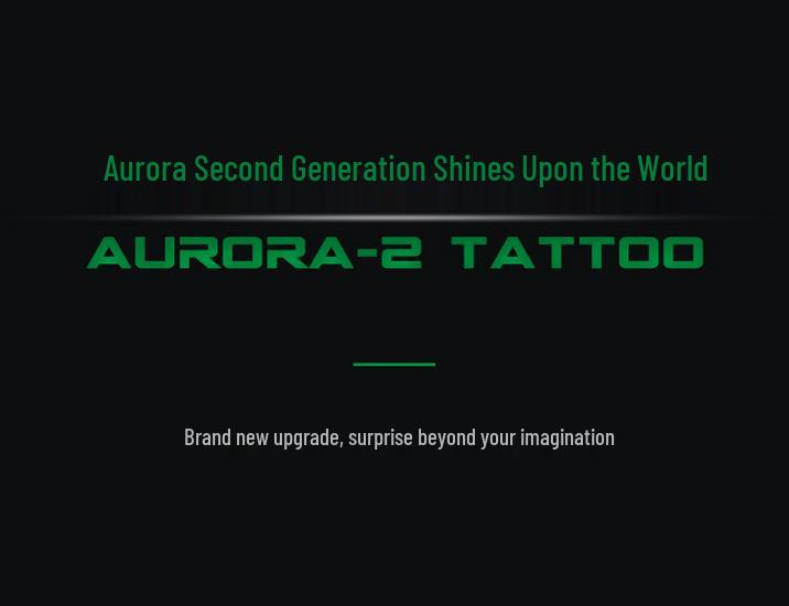 Aurora Gen 2 Digital Tattoo Power Supply - High Power Voltage Regulator with Color-Changing Display