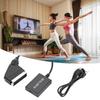 Plugs and Play SCART To HDMIs Adapter with 720P 1080P Resolution Support for CRT TV Disc Player Game Consoles Compatibility