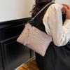 Women's Shoulder Bag Multi-Layer Crossbody Bag Soft Leather Mobile Phone Bag