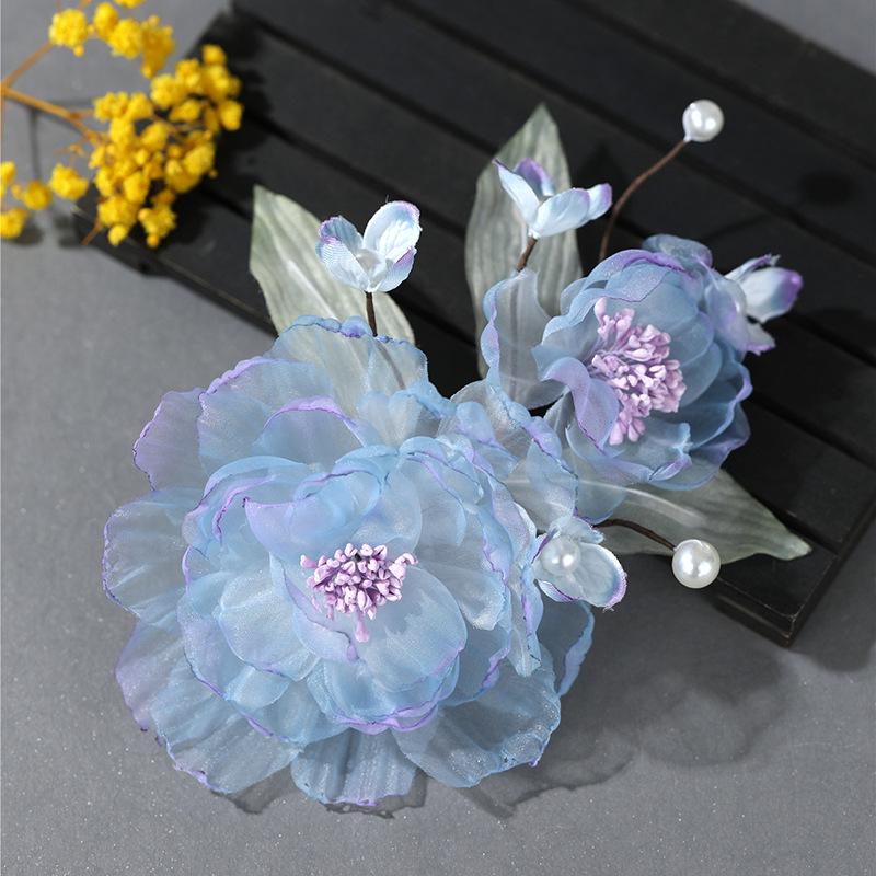 Women's Hanfu Headdress Hair Clip – Ancient Style Floral Accessory for Classical Dance