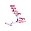 Deep Squat Machine, Adjustable Glutes Trainer Machine with 3 High-Strength Resistance Bands, Folding Core Leg & Glutes Exercise Trainer, Push Up