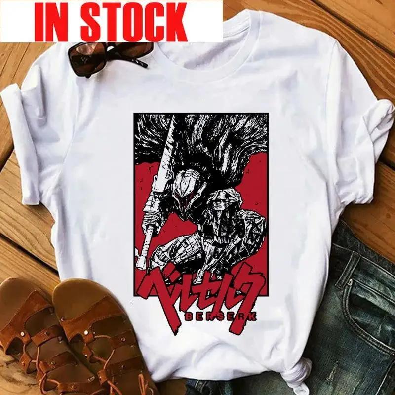 Women's Japanese Anime Rage Graphic Print T-Shirt Retro Fashion Casual Shirt Round Neck Short Sleeve Plus Size