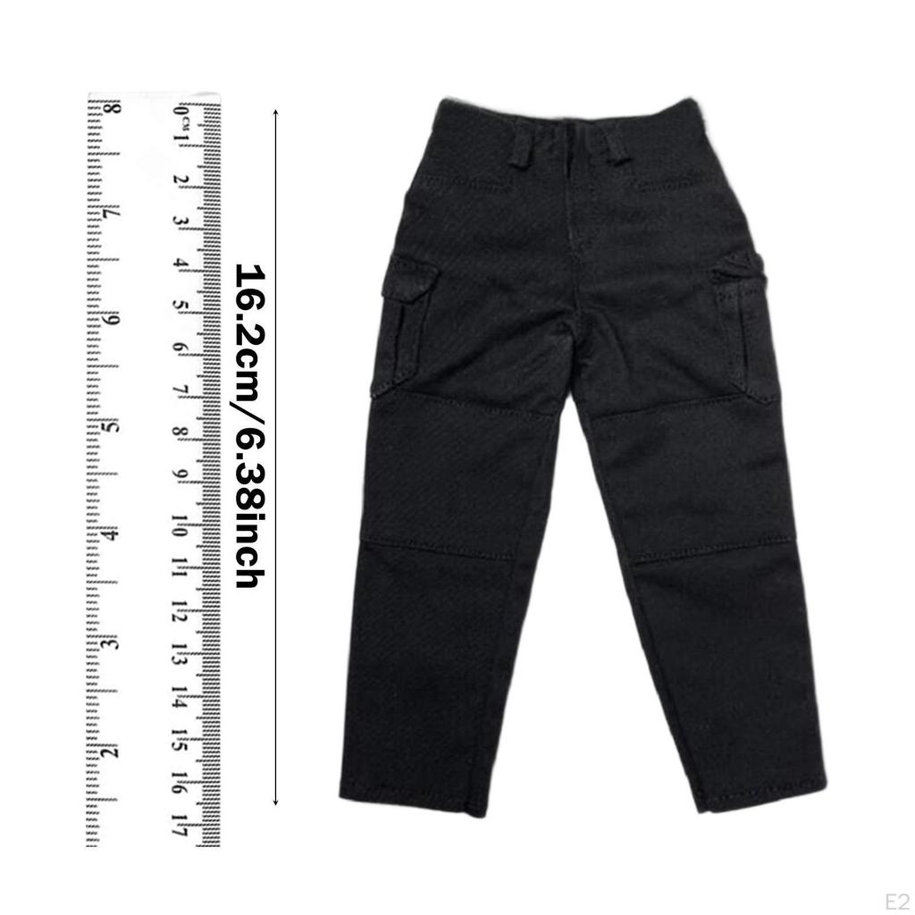 1/6 Miniature Male Doll Pants Trouser 12'' Action Figures Man Accessory