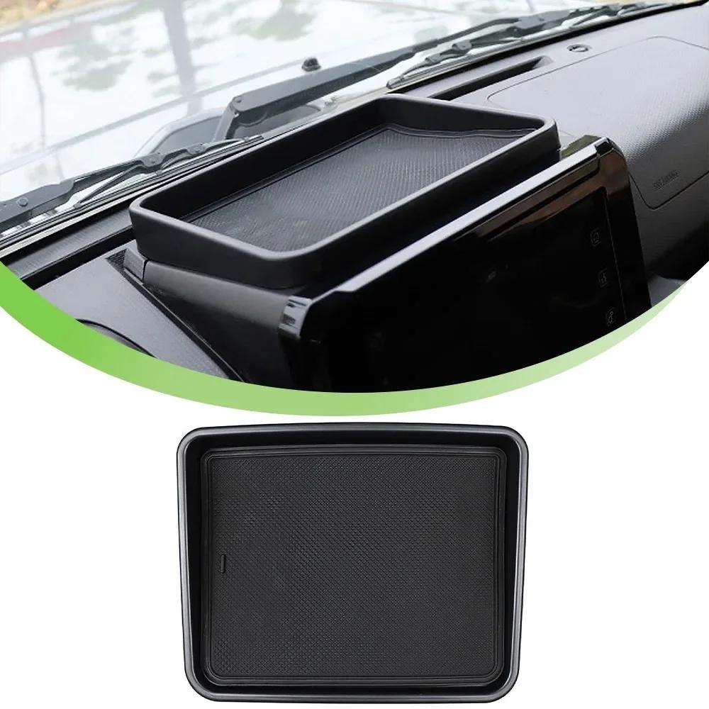 Car Center Console Storage Box Organizer Tray With Mat Pad for Suzuki Jimny 2019 2020 2025 2025 2025 Interior Accessories Black