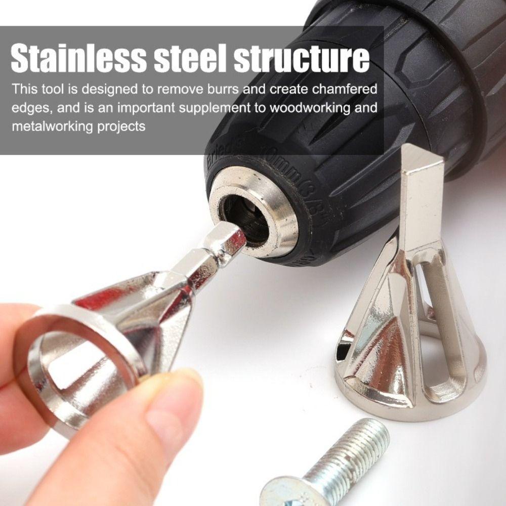 Hexagonal Metal Shank External Chamfer Bit Repair Damaged Bolts Drill Bit  Drill Accessories