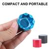 Aluminum Cue Chalks Box  Octagonal  Pool Chalks Holder Billiard Cue Chalks Holder Billiard Chalk Case Easy To Carry