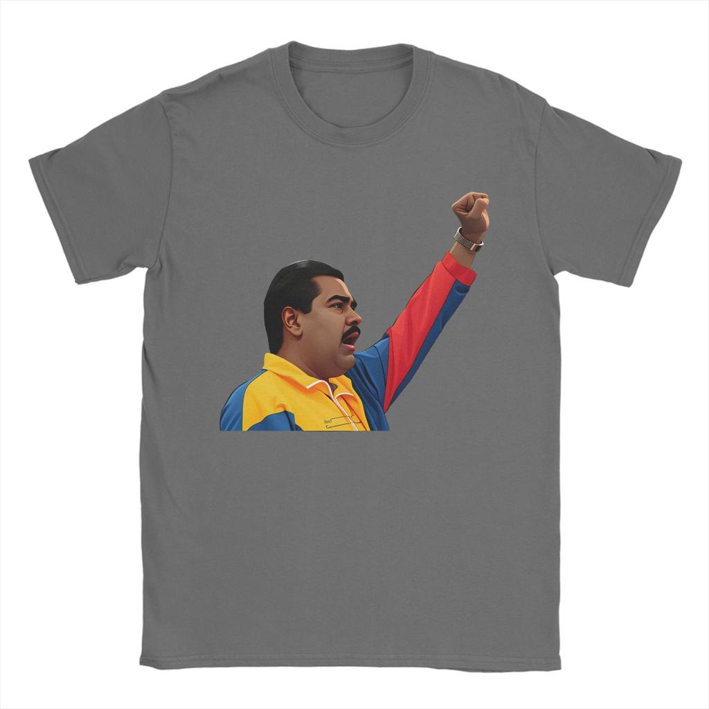 Mens Tshirt Venezuela Captures Scene Maduro 2026 Summer Luxury Fashion Retro Cotton Tshirt Round Neck Printed Street Wear Y2K