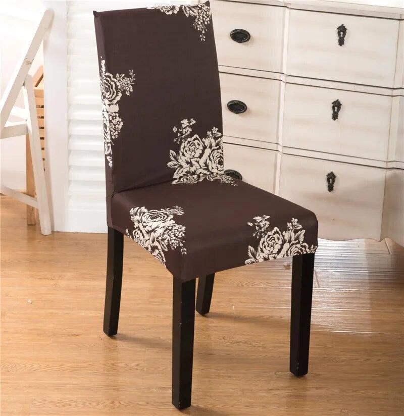 Elastic Chair Slipcover Case Stretch Chair Covers for Wedding Hotel Banquet Dining Room Spandex Dining Chair Cover