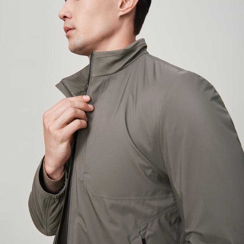 Erdos Men's Thick Stand Collar Plain Jacket 8809883012