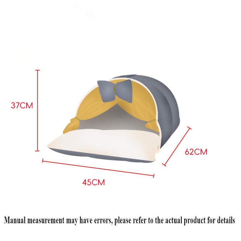 Soft and Cute Cat Nest Closed Warm Pet Nest Comfortable Cat/Dog Tent Suitable for Small Medium Sized Cats Accessories Supplies