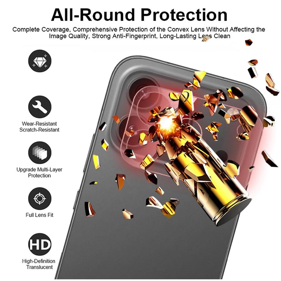 2 stuks HD Helder Gehard Glas Camera Beschermer voor Honor 600 Dubbele Lagen Glas Lens Beschermingsfolie Honor 600 Pro