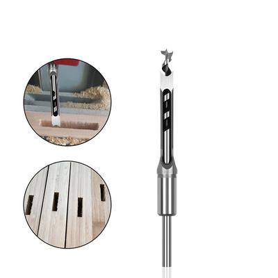 High-Speed Steel Square Hole Drill Bit Set for Mortising, Craving and Woodworking (6/8/12.5mm) - Rustproof, Durable and Efficient