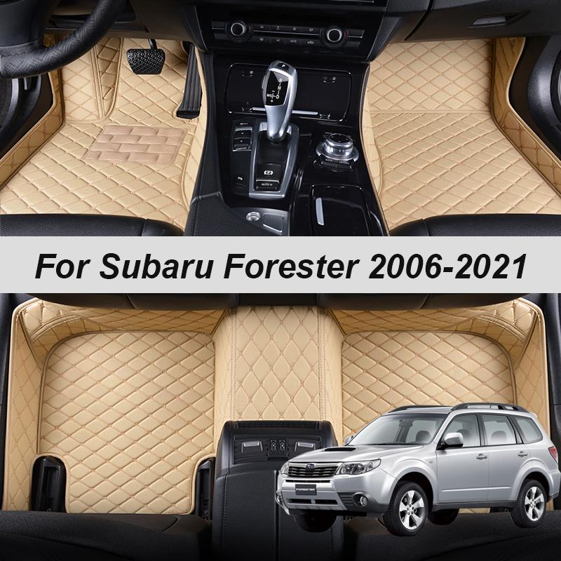 

Изготовленные на заказ кожаные автомобильные коврики для Subaru Forester 2006 2007 2008 2012 2013 2018 2019 ковры коврики для ног