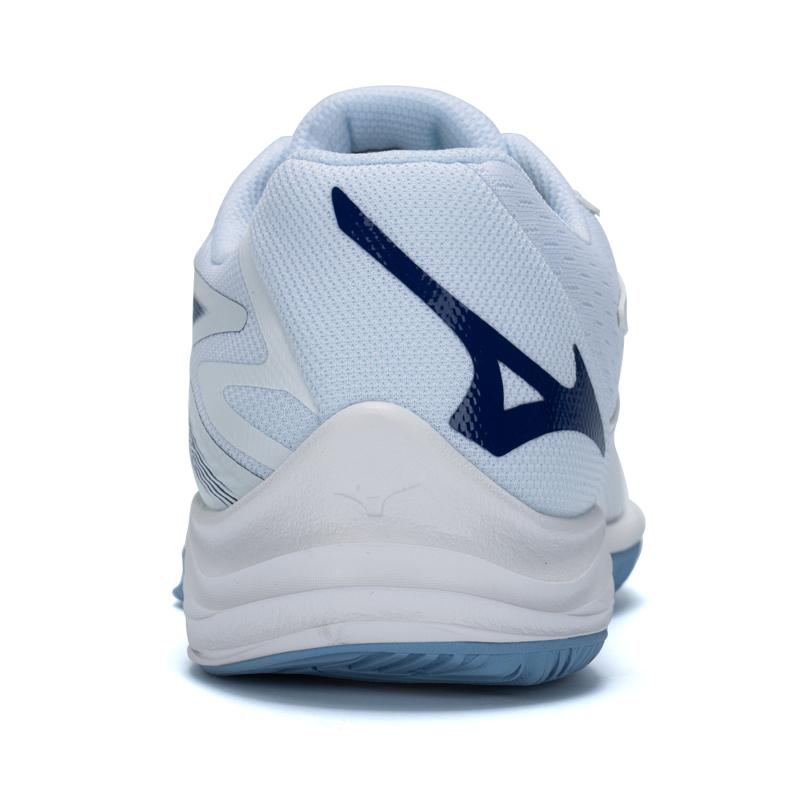 Mizuno Thunder Blade Z White Bellwether Blue Unisex Sneakers Bel-Air-Blue V1GA237097