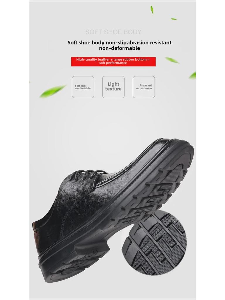 Herren Große Formelle Leder Derby Schuhe - Britischer Stil, Lässige Schnürung