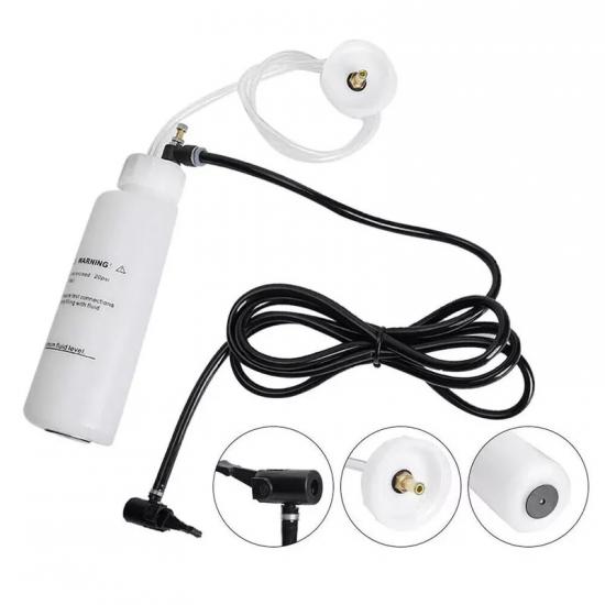 Car Brake Clutch Bleeder Tool Air Brake Vacuum Car Brake Bleeding Fluid Bleeder Kit Vacuum Pump 500ml Air Powered Tool