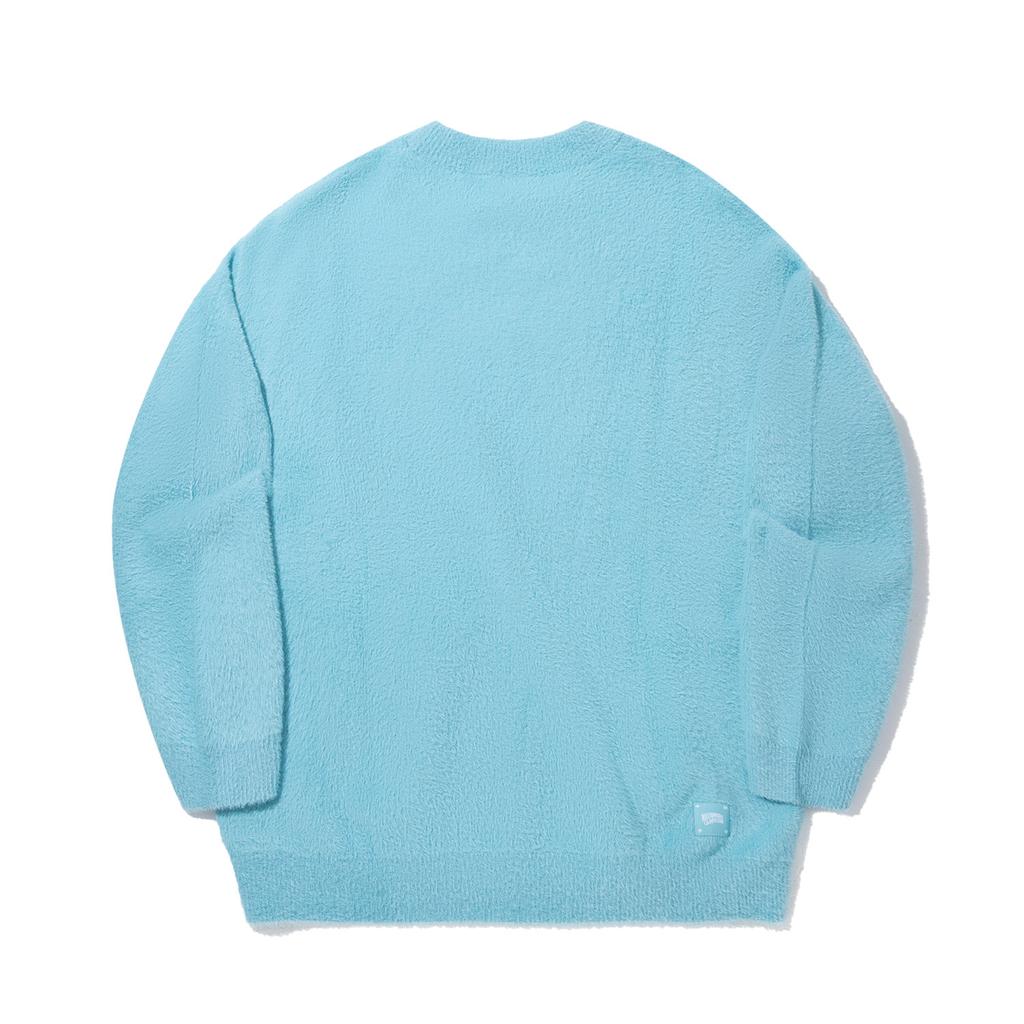 Li Ning X Billionaire Boys Club Skateboard Series Printed Loose Fit Pullover Comfortable Knit Sweater Men sweater Off-White Blue AMBU345-3