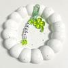 Four-leaf clover initial keychain making DIY kit Smile