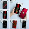 Morocco Flag Black Soft Silicone Phone Case for Samsung S25, S24, S21, S22, S23, S30, Ultra, S20, Plus, FE, Lite