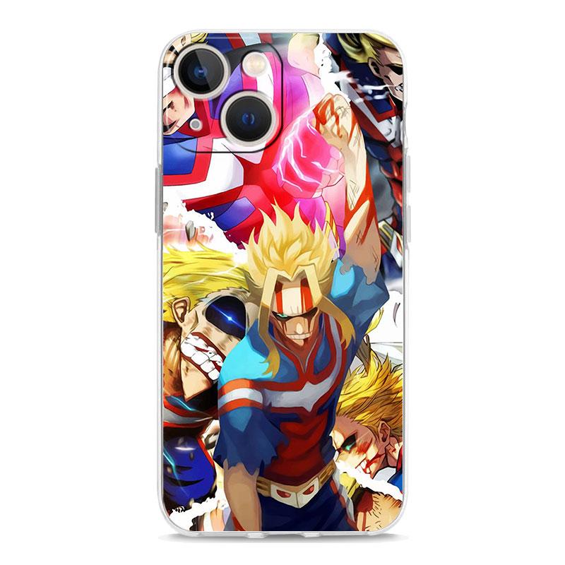 

Прозорий м’який чохол для телефону My Hero Academia Izuku Deku з аніме для iPhone 14 13 12 11 Pro Max XS X XR SE 7 8 Plus Прозора кришка з ТПУ iPhone 11Pro Max