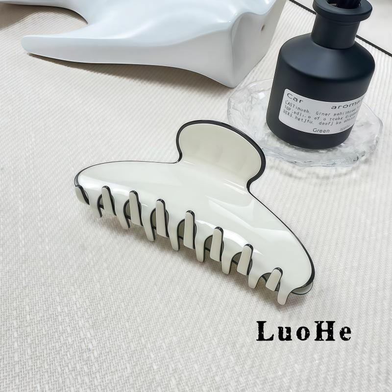 Elegant Korean Acetate Large Claw Hair Clip for Women