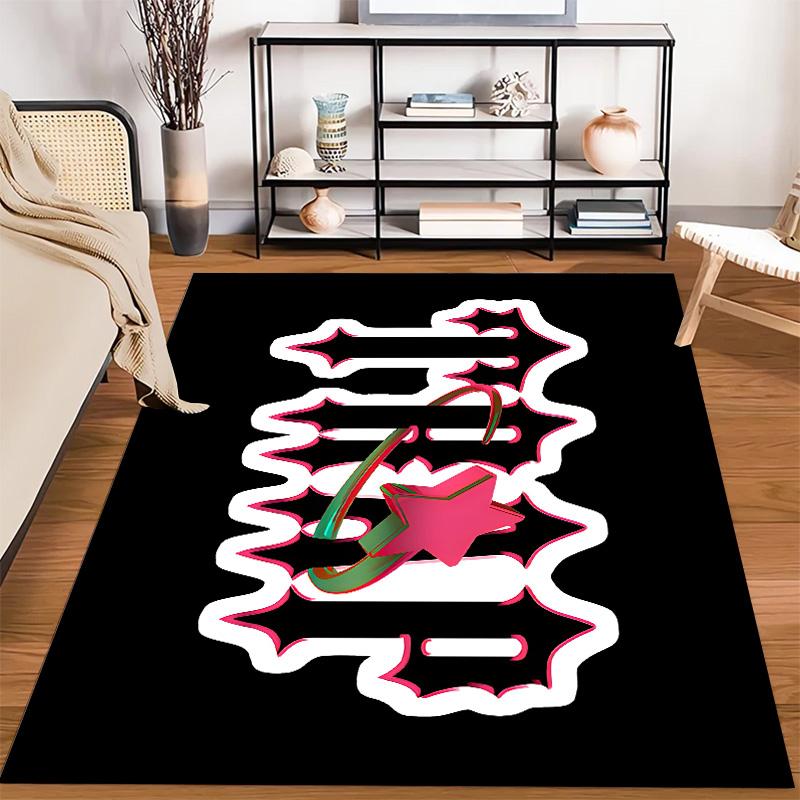 Fashion Logo Carpets and Rug 3D Printing Carpet Floor Mat Living Room Bedroom Large Area Soft Carpet(JM002)