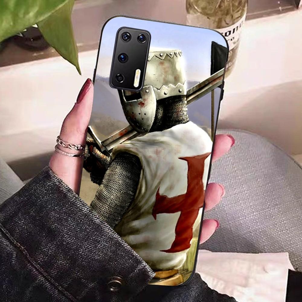 Knights Templar Luxury Phone Case For Huawei P 8 9 10 20 30 40 50 Pro Lite Psmart Honor 10 Lite 70 Mate 20lite