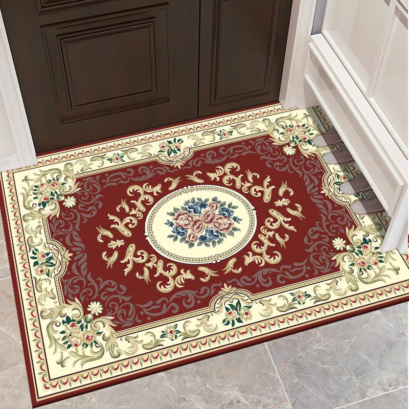 Vintage Living Room Carpet Ethnic Style Bedroom Bedside Carpet Hotel Homestay Fully Carpeted