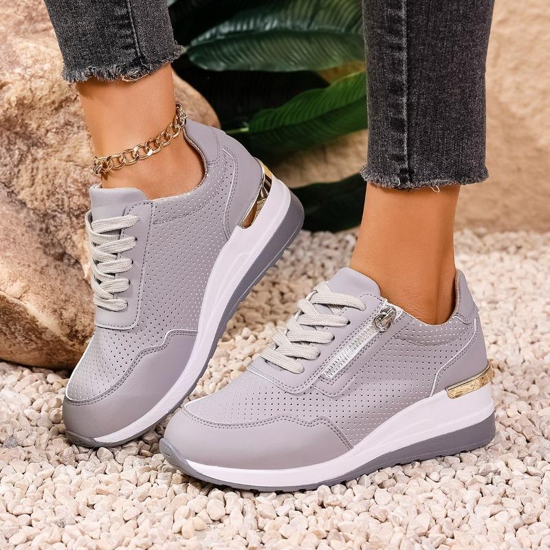 Women's New Fashionable Slouchy-Heel Thick-Sole Sneakers - Seasonal Mix-and-Match Style